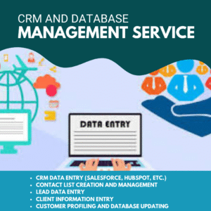 CRM and Database Management Service