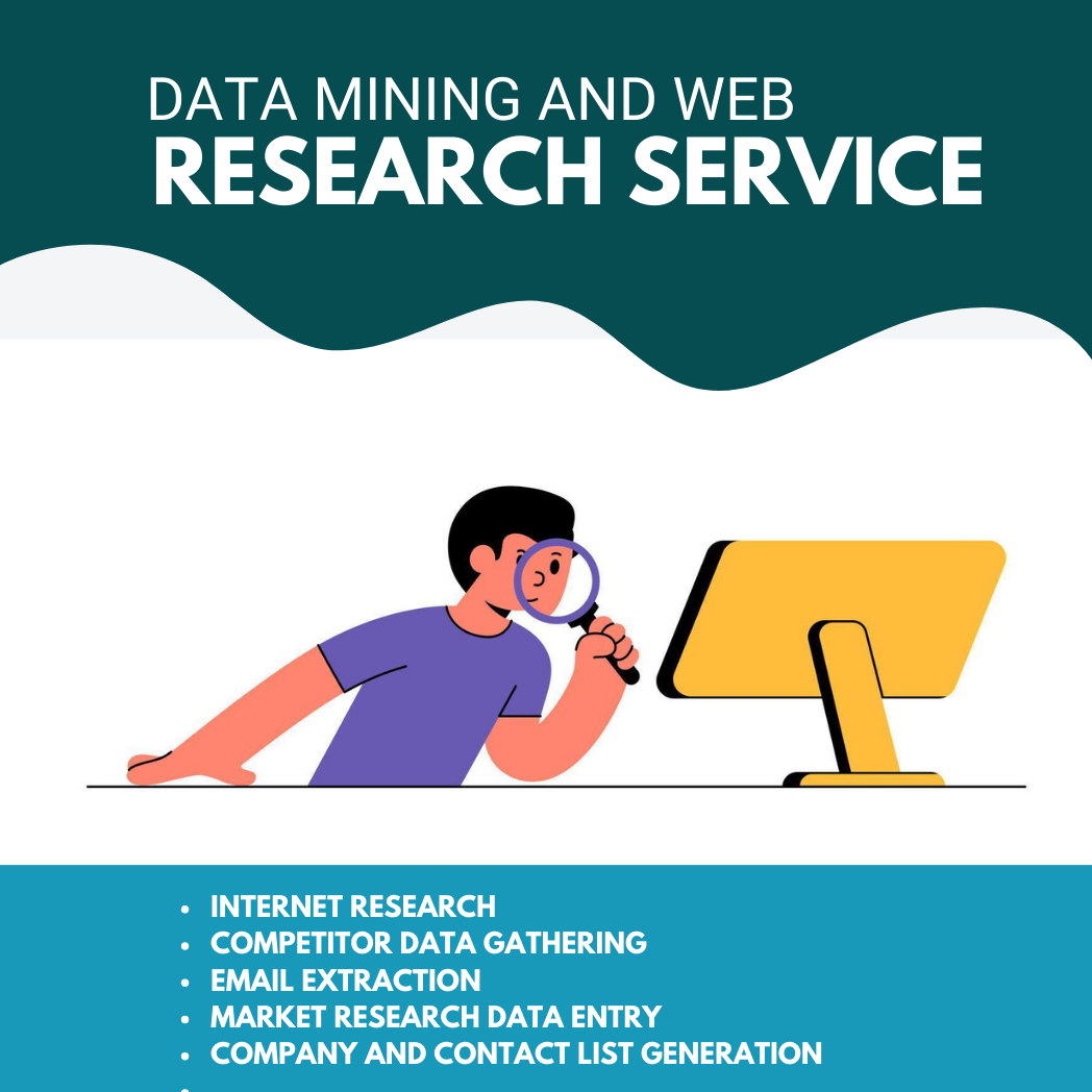 Data Mining and Web Research Service