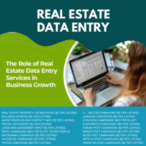 Real Estate Data Entry