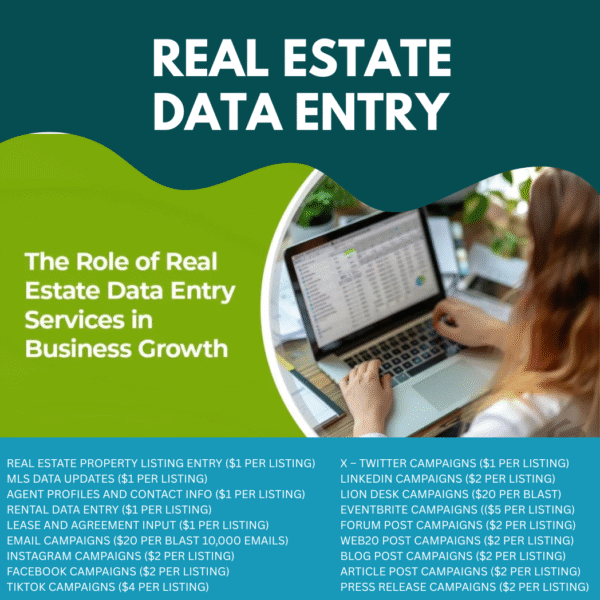 Real Estate Data Entry