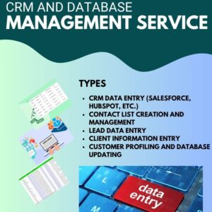 CRM and Database Management Service