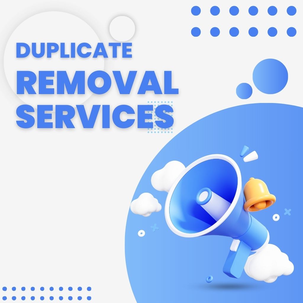 Duplicate Removal Services: Optimizing Data for Accuracy and Business Efficiency
