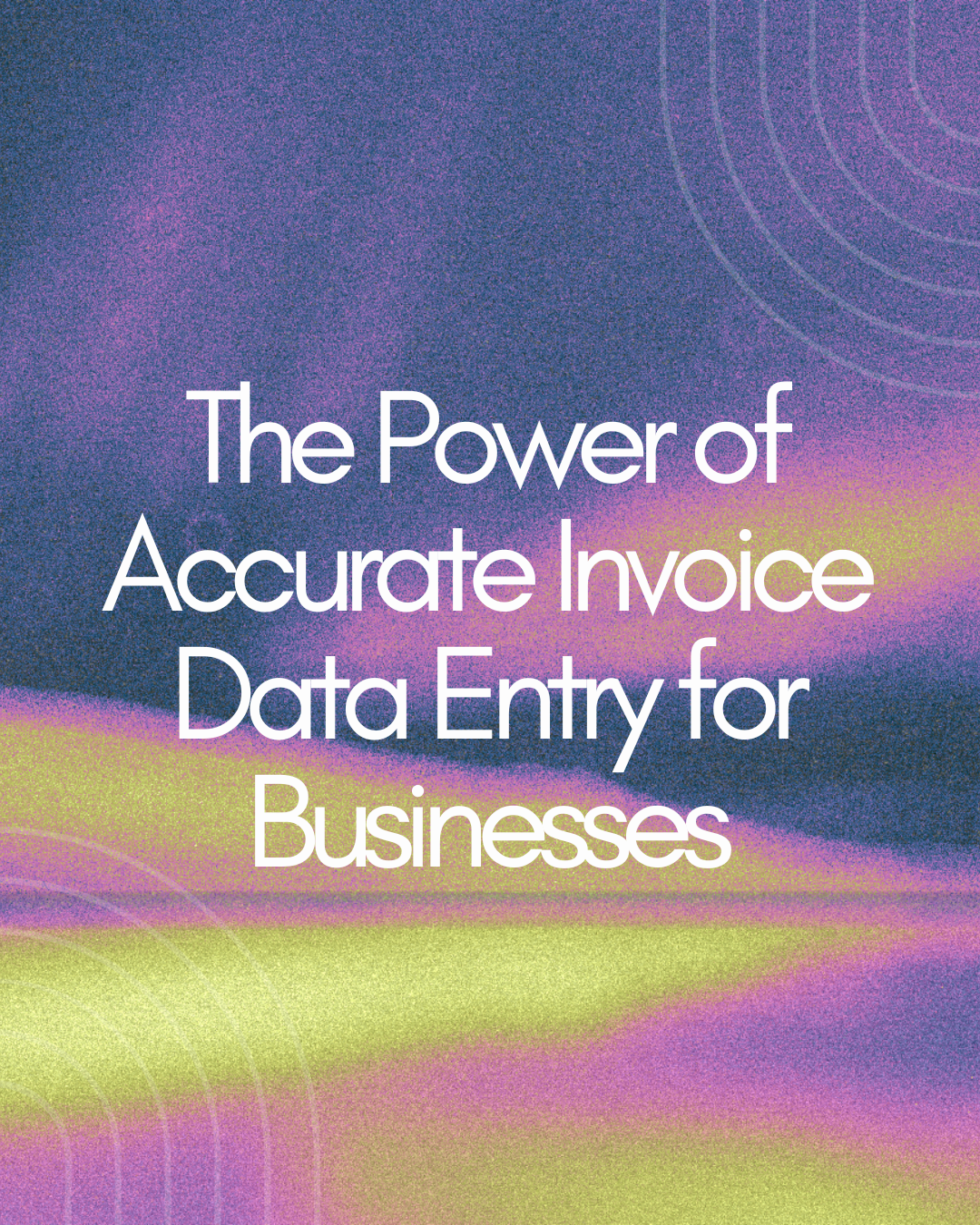 Receipt and bill data entry