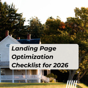 Landing Page Optimization Checklist for 2026